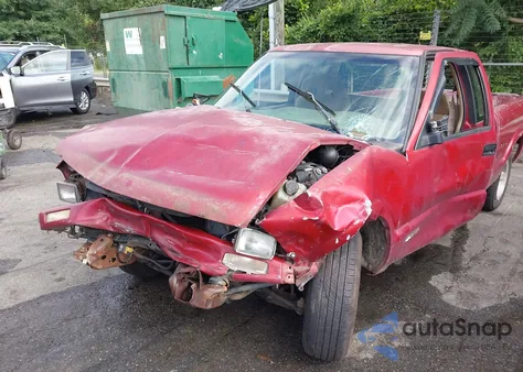 1997 Chevrolet S-10 Ls Fleetside Cmi из США, поврежденный, VIN 1GCCS19X5V8165256